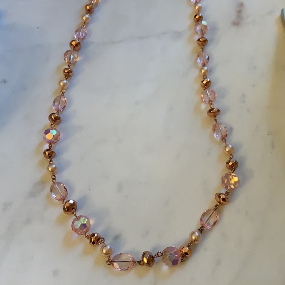 Pink Fashion Necklace